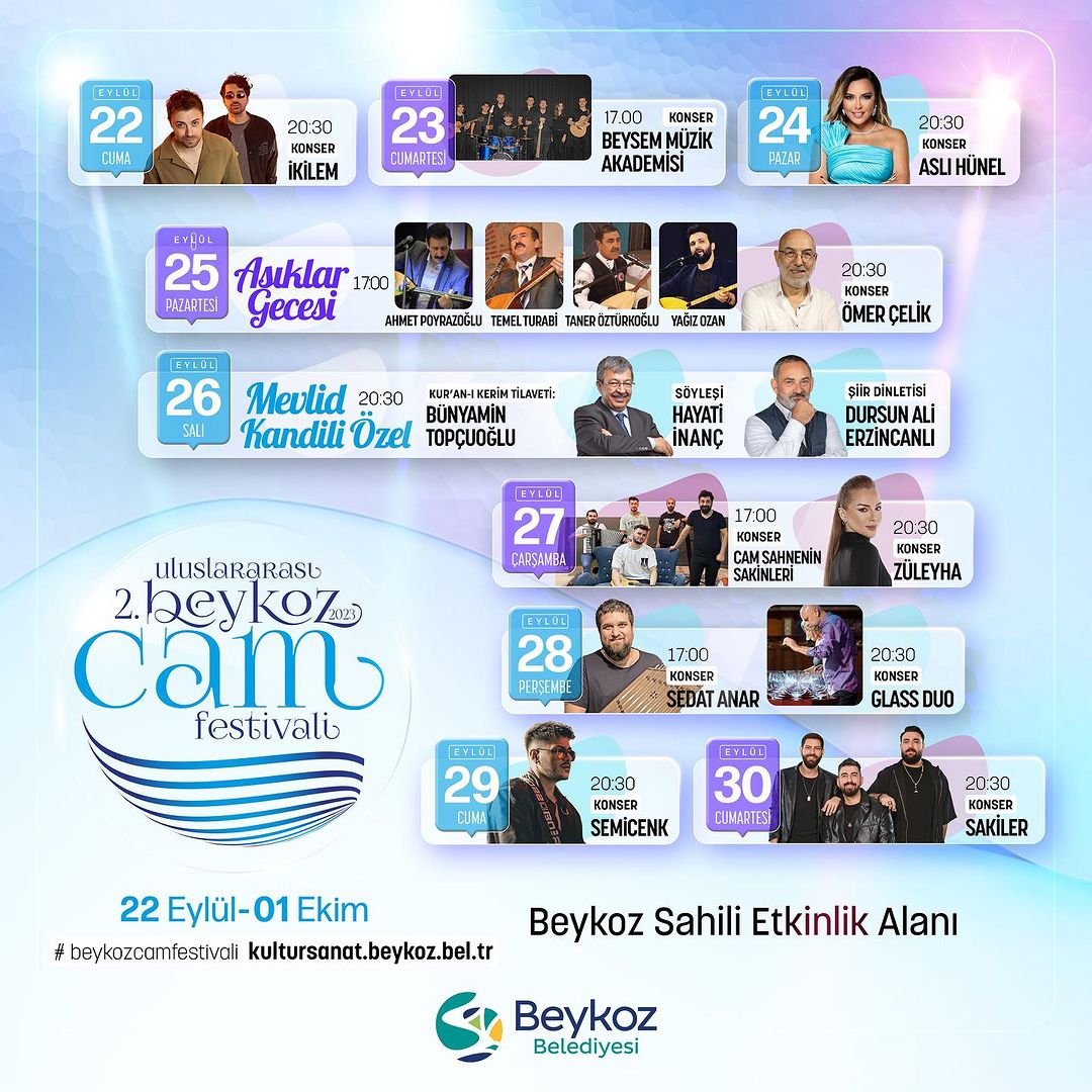 Beykoz Belediyesi -  Cam Festivali